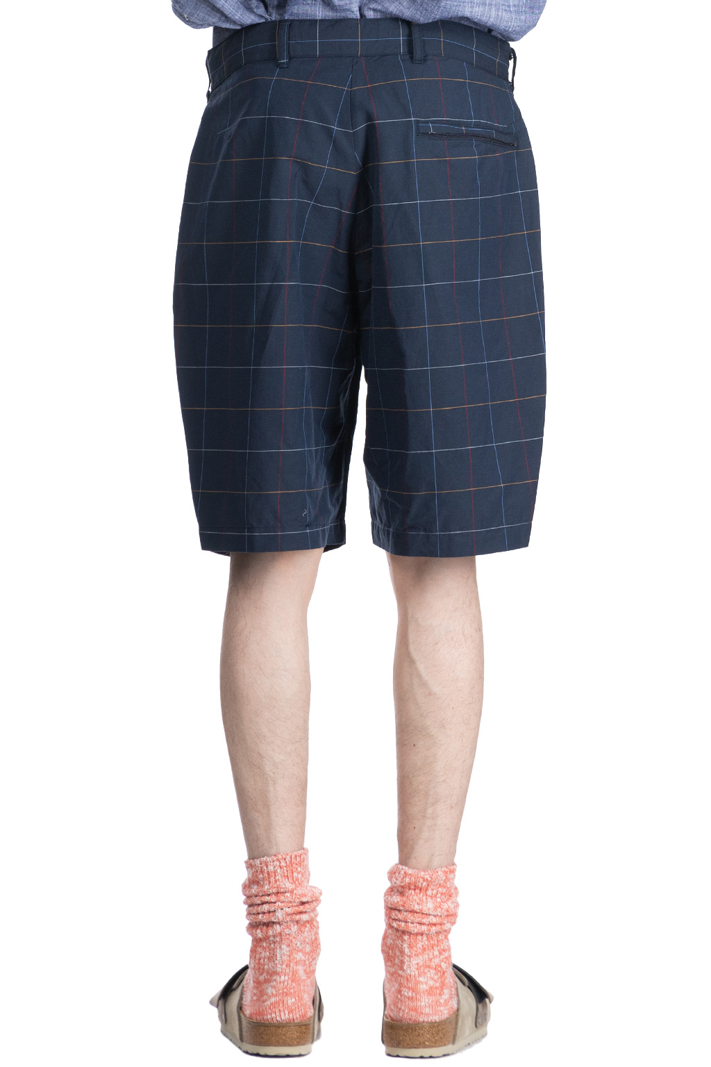 Engineered Garments - Sunset Short - Navy CL Windowpane